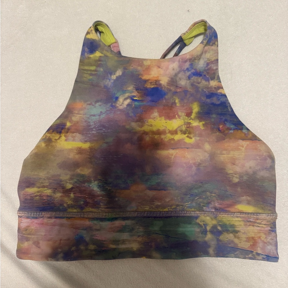 Lululemon Energy High-Neck Longline Tough Bra Size 6